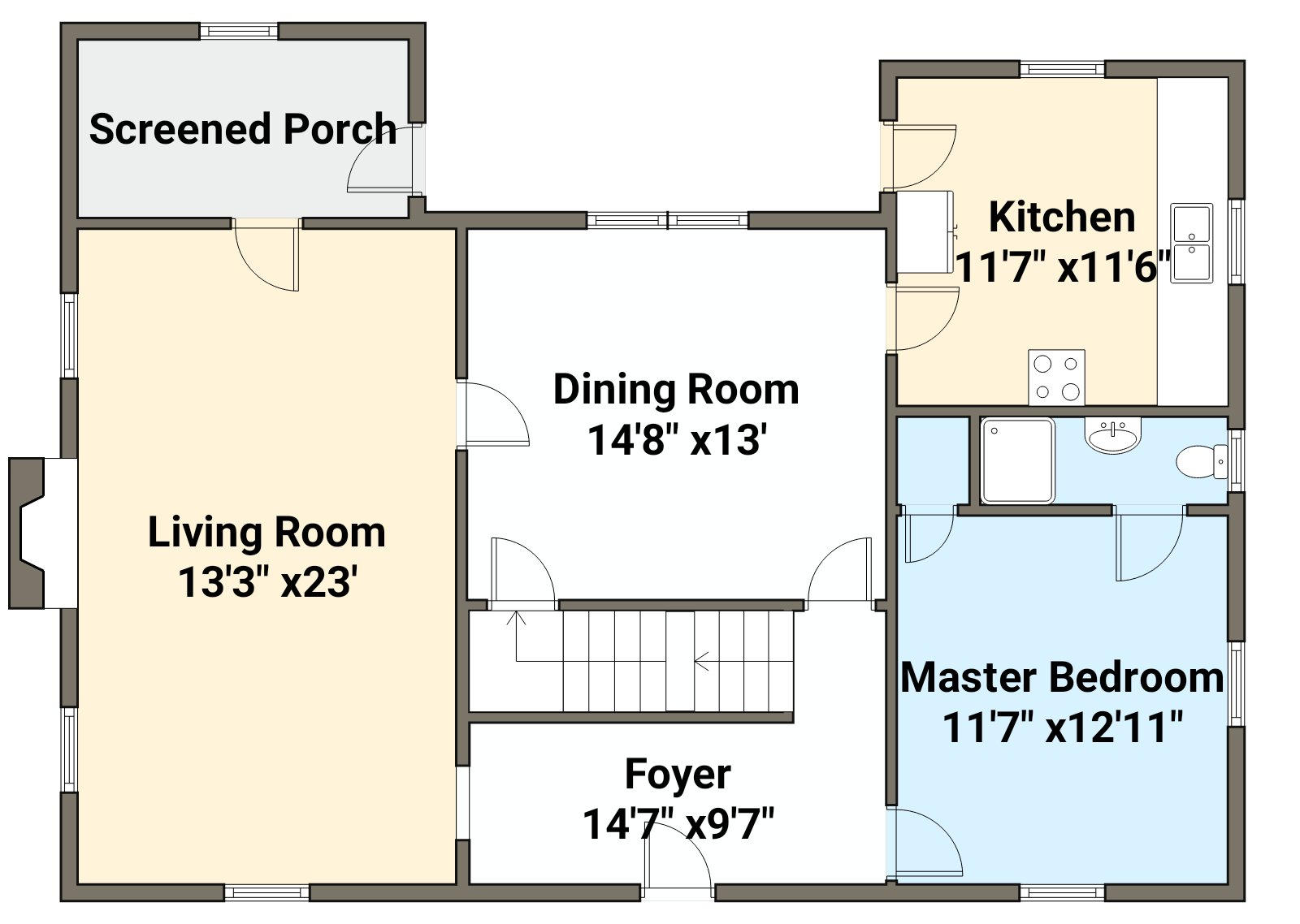 2457 Tillett Road Southwest Roanoke, VA 24015 - Photo 46 of 48 First Floor