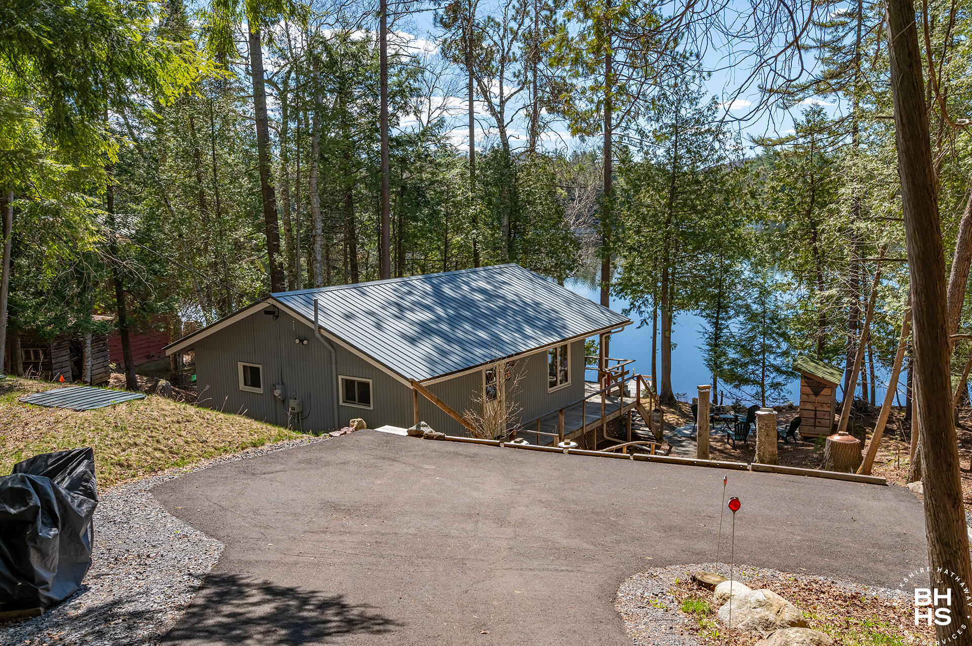 232 Lajeunesse Road Tupper Lake, NY 12986 - Photo 28 of 29 CampOnFishCreekPonds_Exterior_From_Drive