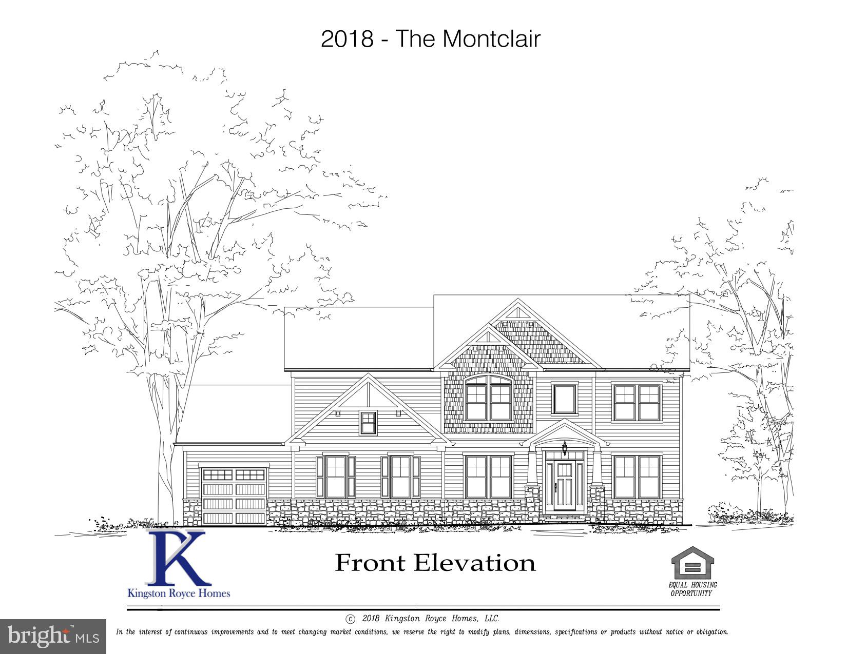 11701 Valley Road Fairfax, VA 22033 - Photo 2 of 36 Montclair Front Elevation