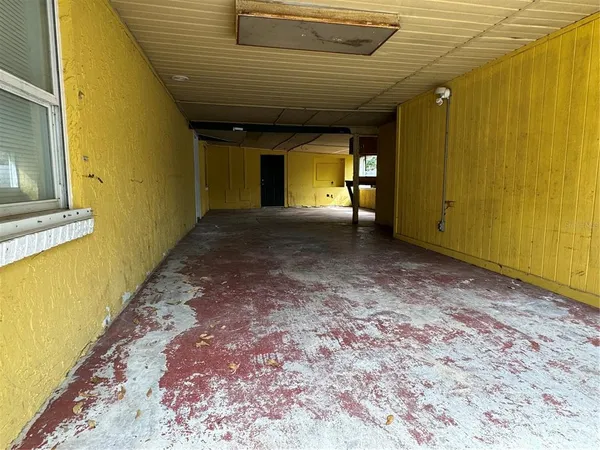 a view of under construction area and window