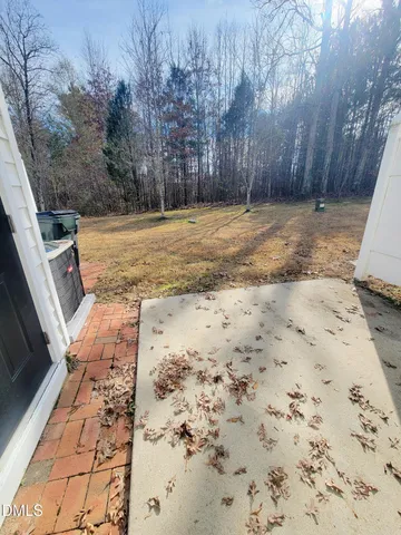 a view of a house with a patio