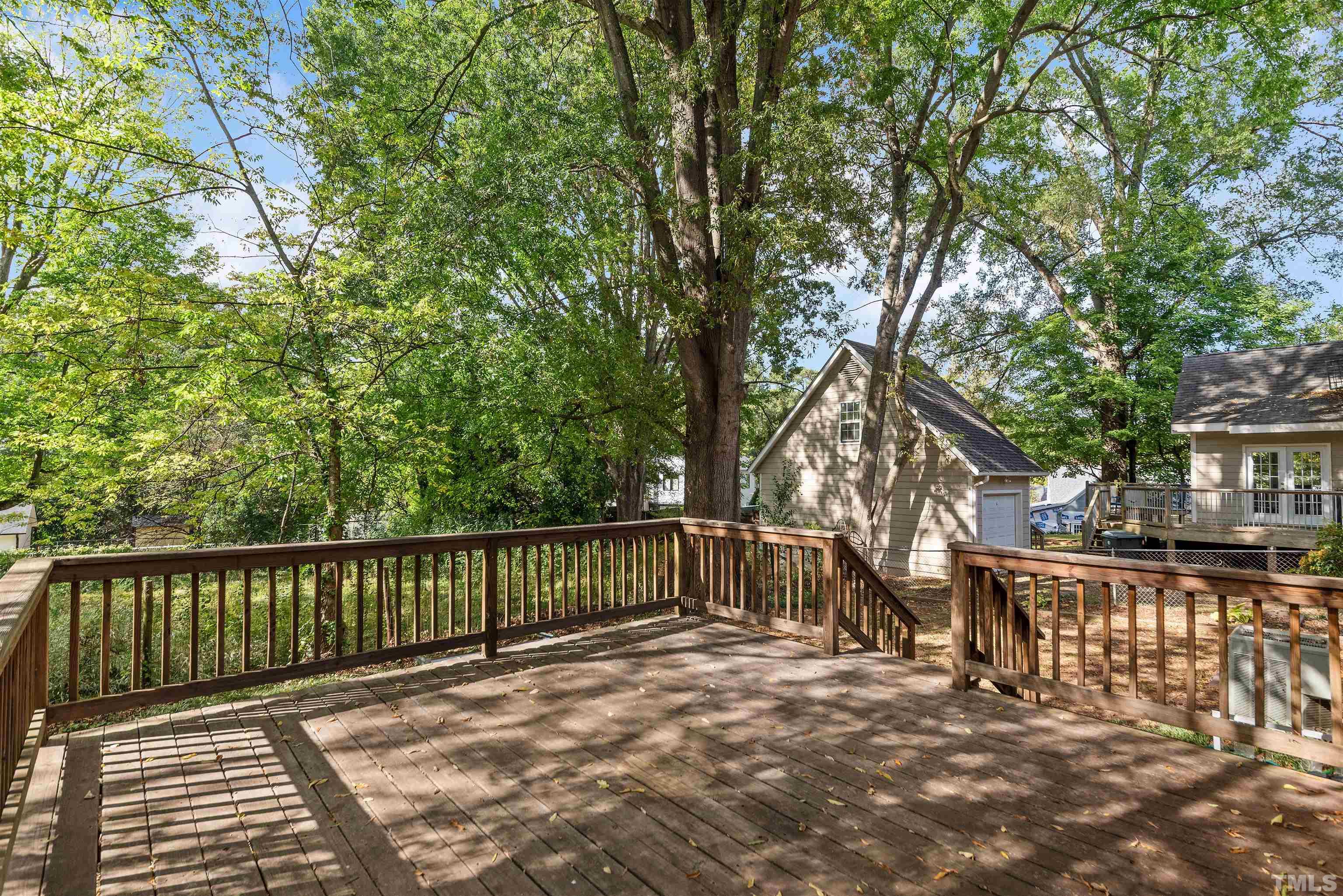 711 Latta Street Raleigh, NC 27607 - Photo 26 of 30 a view of a wooden fence