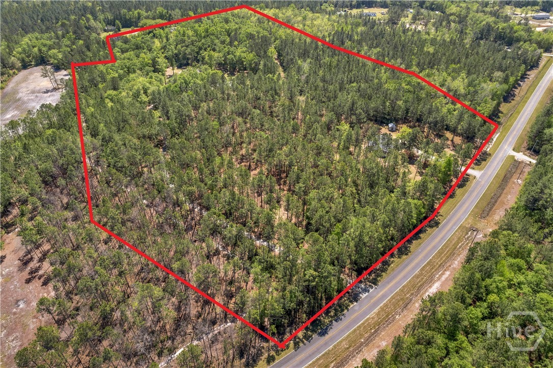 570 Brogdon Road Guyton, GA 31312 - Photo 40 of 40 This outlines the entire 27.5 acres that can be combined with 560 Brogdon