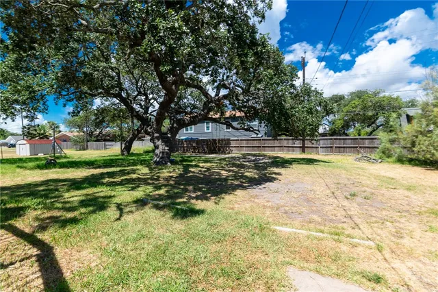 a view of a lake with houses