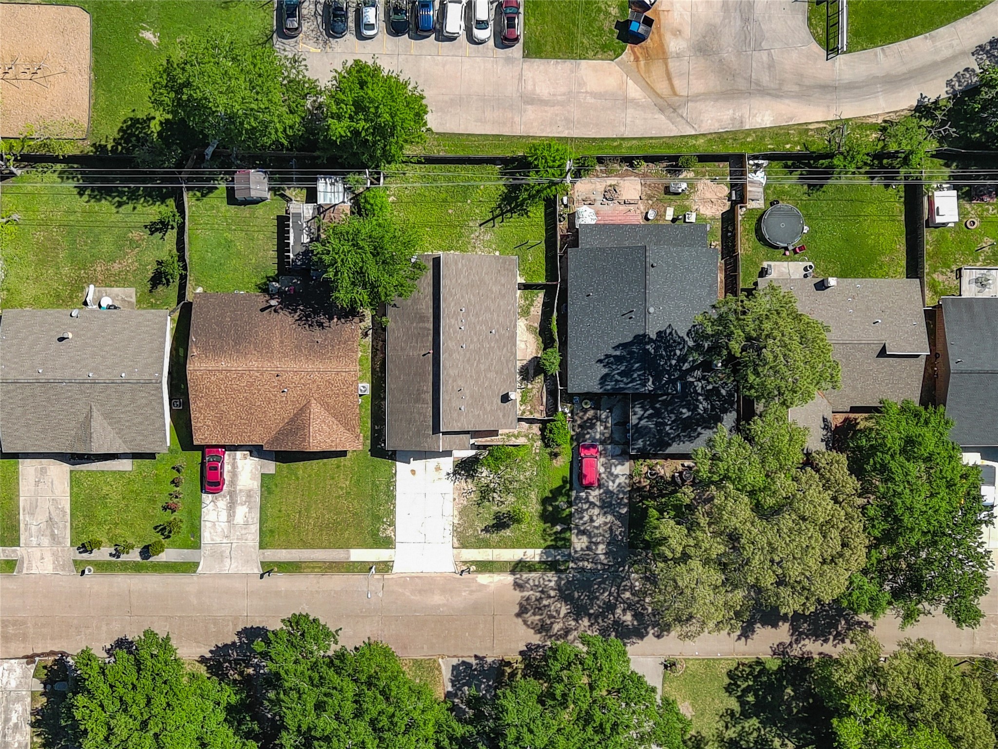 23414 Canyon Lake Drive Spring, TX 77373 - Photo 20 of 21 an aerial view of a house with a garden and lake view