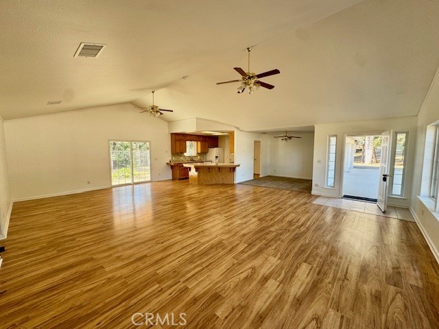 3589 Quail Ridge Drive Mariposa, CA 95338 - Photo 14 of 36 a view of empty room with wooden floor and fireplace