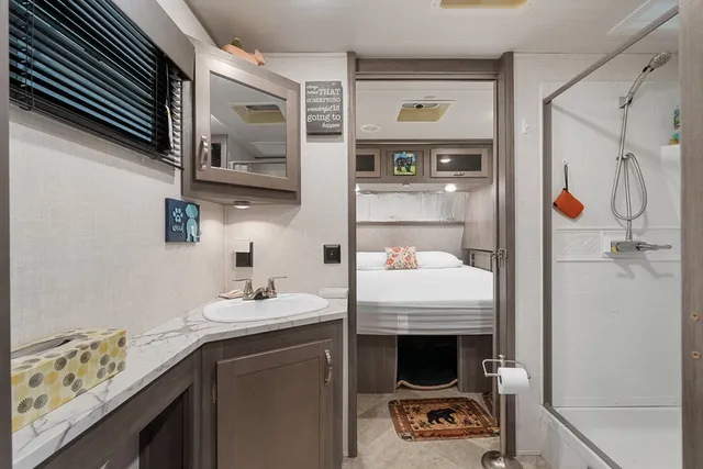 a close view of a storage & utility room