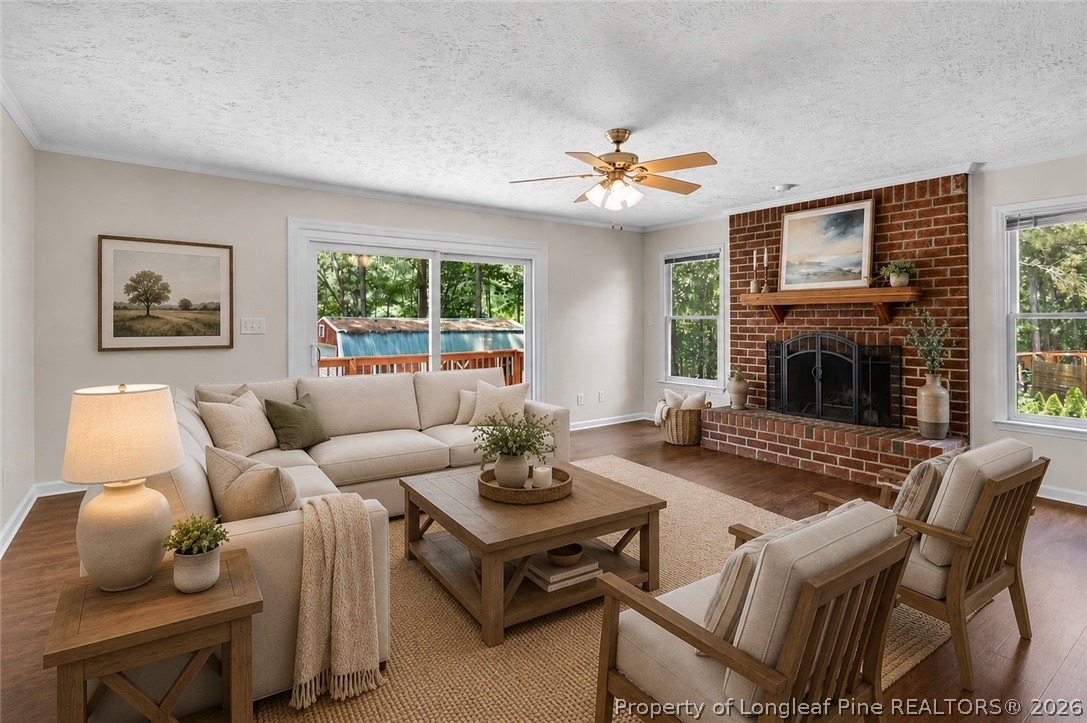 7837 Shuttle Road Fayetteville, NC 28311 - Photo 21 of 49 Living Room with AI furniture