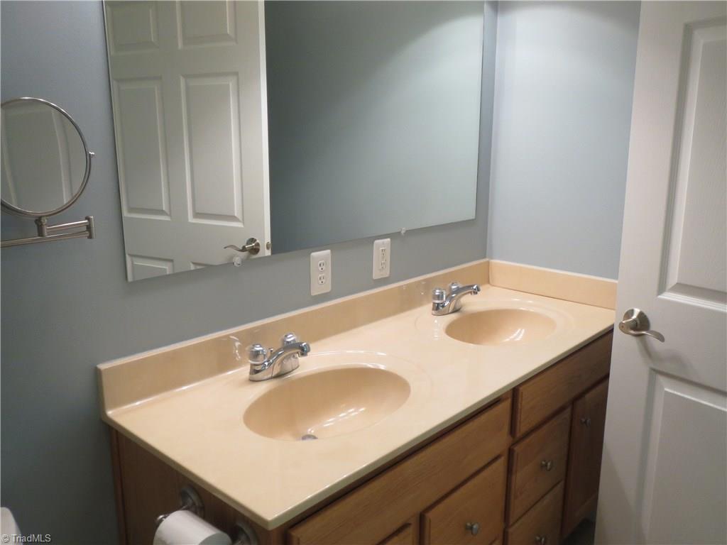 2212 Little Elkin Church Road Ronda, NC 28670 - Photo 19 of 30 Master bath with double vanity sink.