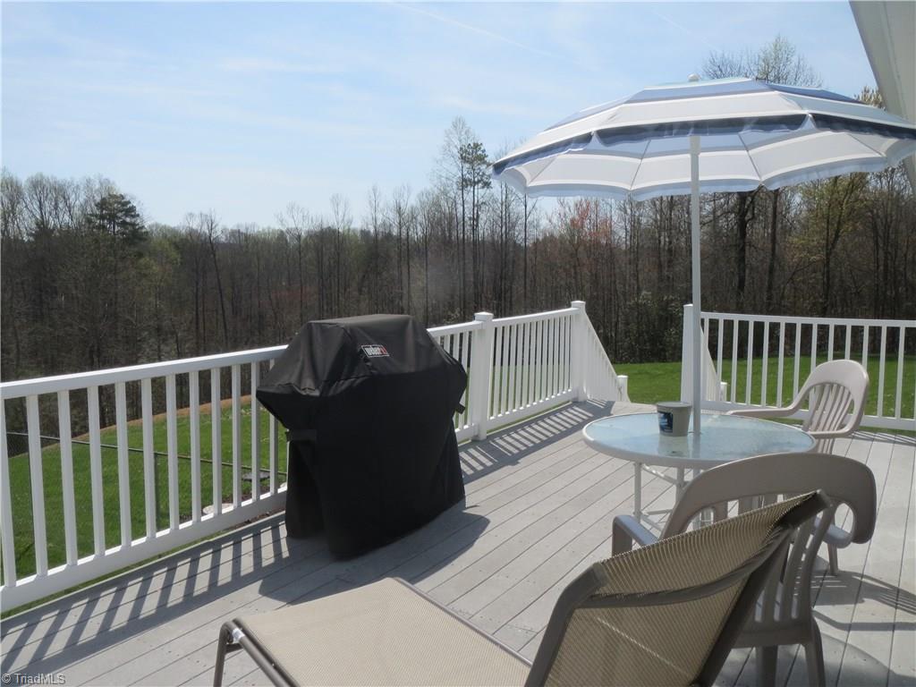 2212 Little Elkin Church Road Ronda, NC 28670 - Photo 6 of 30 Private deck with views of wooded back yard.