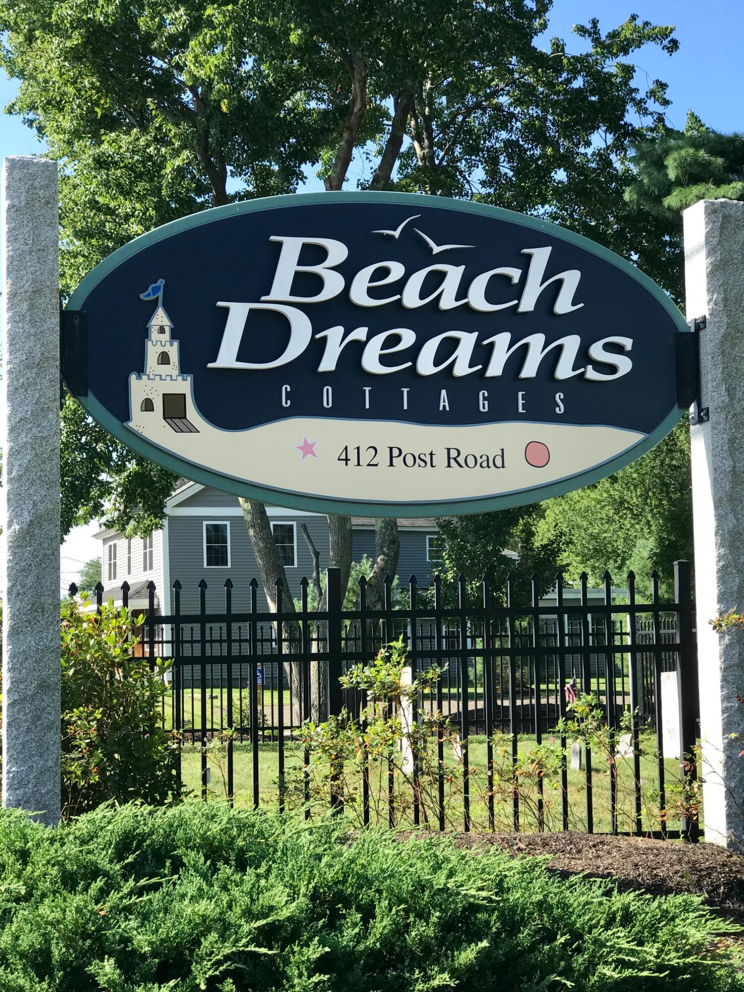 412 Post Road, Unit D2 Wells, ME 04090 - Photo 24 of 27 24 Beach Dreams Sign