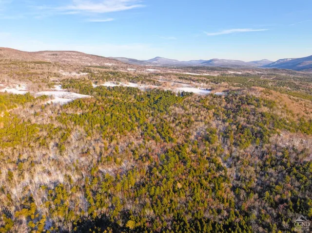 a view of an outdoor space with mountain view