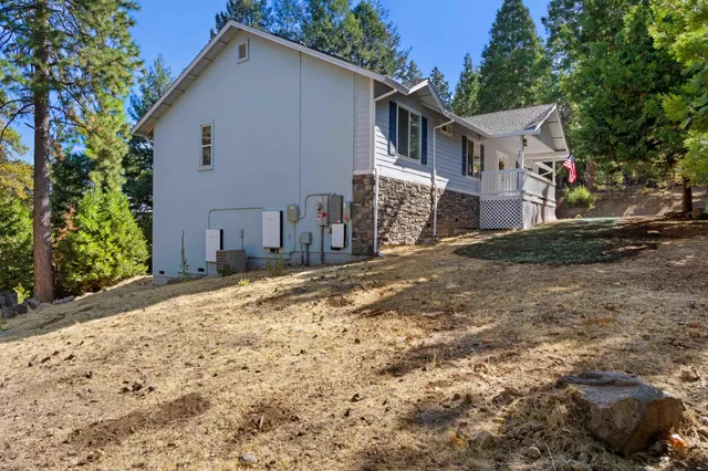 a house with a outdoor space