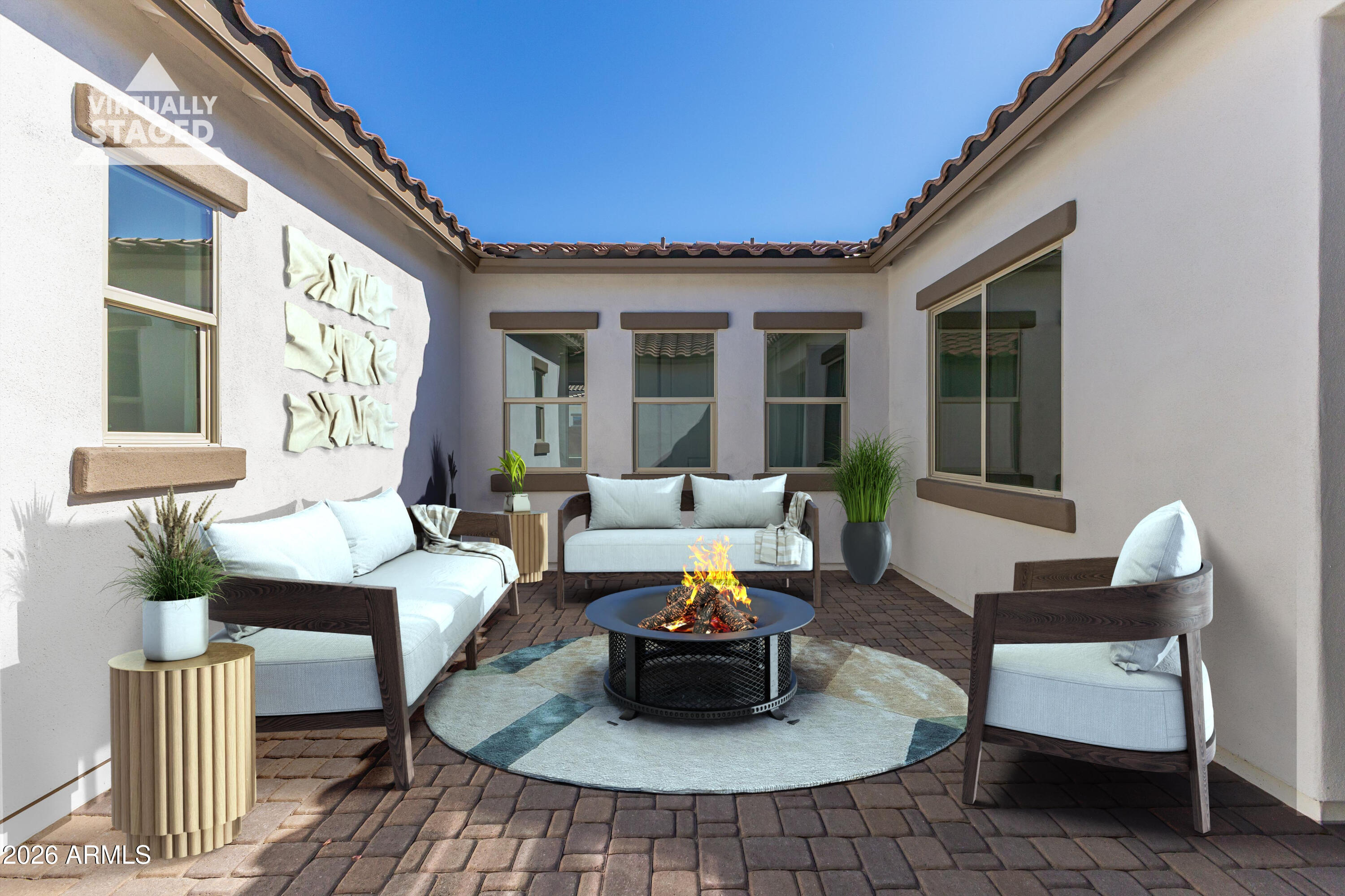 18575 West Sapium Way Goodyear, AZ 85338 - Photo 12 of 100 Front Courtyard Staged