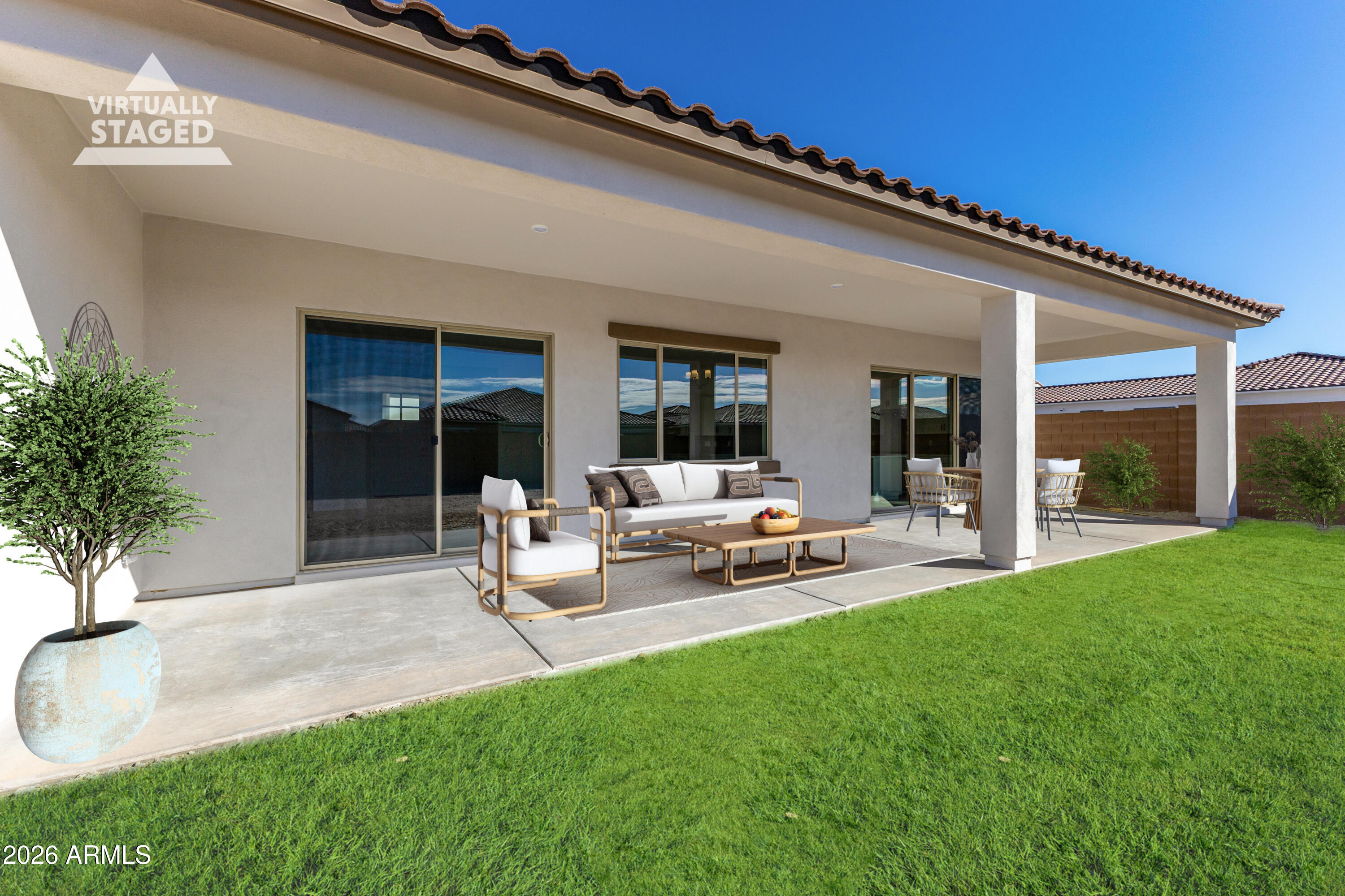 18575 West Sapium Way Goodyear, AZ 85338 - Photo 17 of 100 Patio Staged