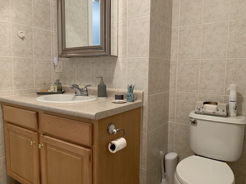 130 Turnpike Road, Unit 13 Chelmsford, MA 01824 - Photo 16 of 35 a bathroom with a sink a toilet and a mirror