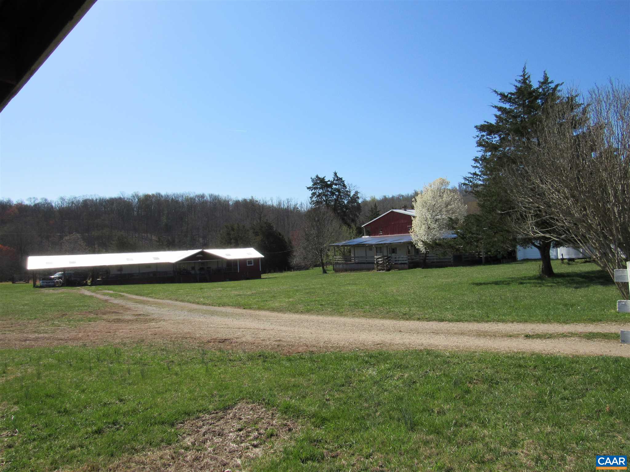 145 Turkey Way Amherst, VA 24521 - Photo 34 of 39 a front view of a house with a yard and trees