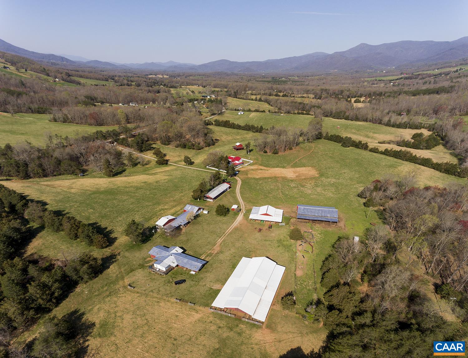 145 Turkey Way Amherst, VA 24521 - Photo 38 of 39 an aerial view of residential houses with outdoor space