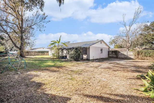 a house view with yard
