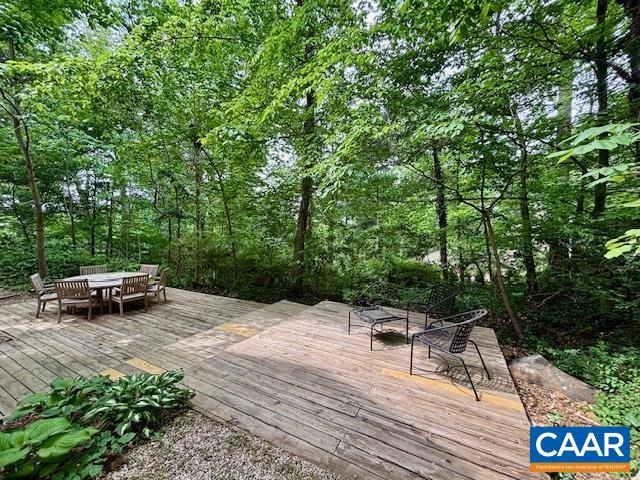 1426 Dairy Road Charlottesville, VA 22903 - Photo 32 of 48 a garden view with a seating space