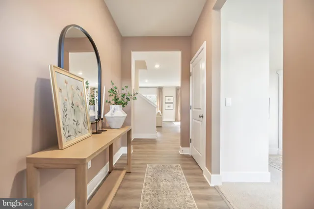 a very nice looking room with a large window