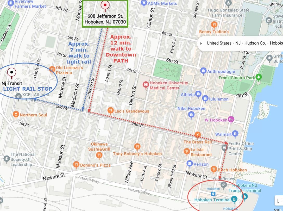 608 Jefferson Street, Unit 3 Hoboken, NJ 07030 - Photo 14 of 14 a picture of a book shelf with a white comforter