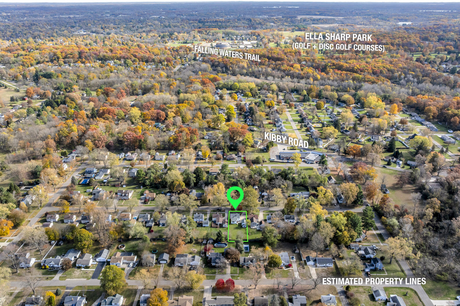 2422 Midday Street Jackson, MI 49203 - Photo 34 of 53 2422 Midday St Jackson MI (Aerials) - 1