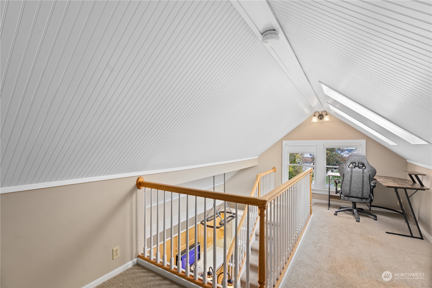 3215 Rockefeller Avenue Everett, WA 98201 - Photo 15 of 31 a view of staircase with railing and white walls