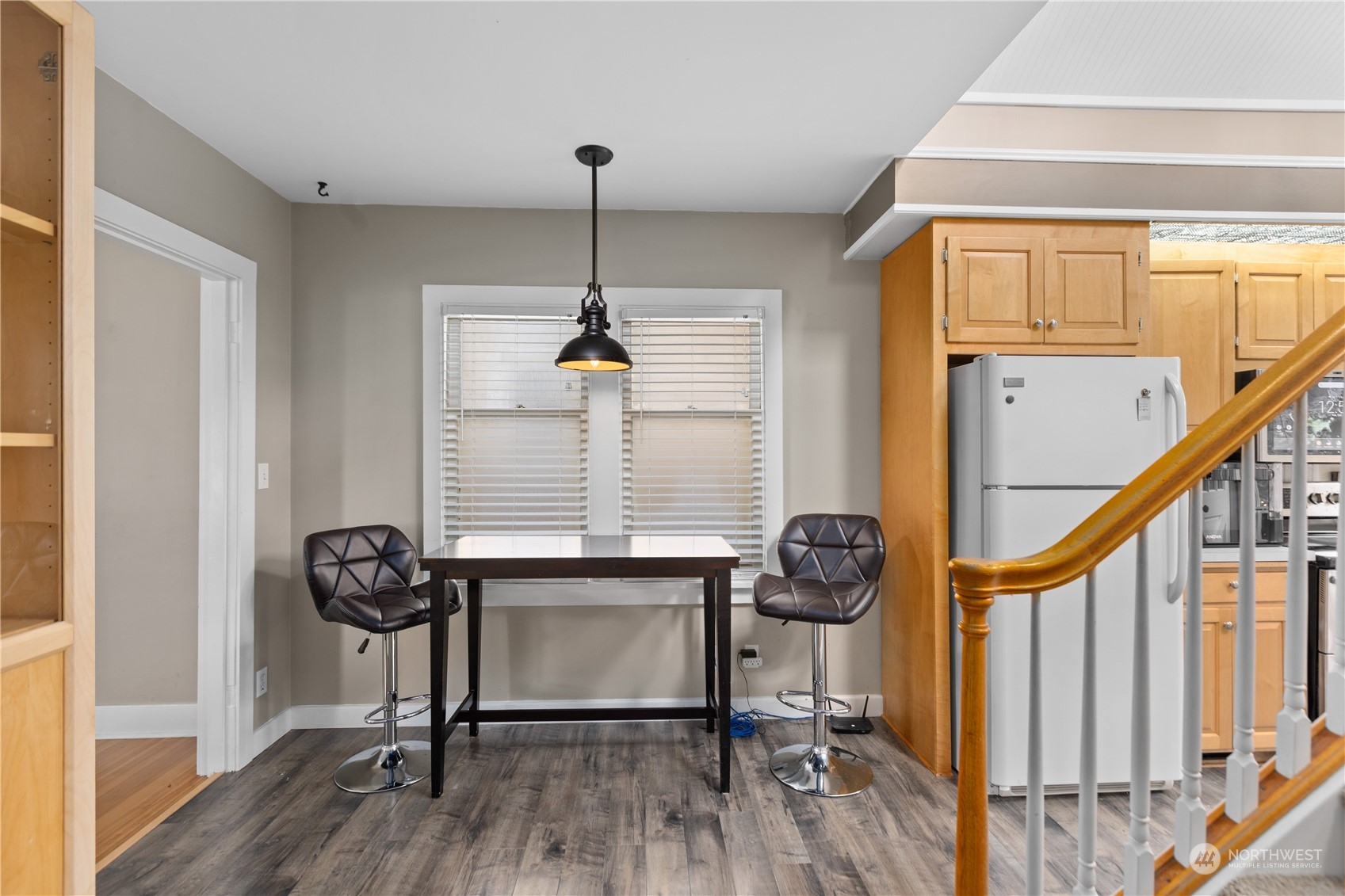 3215 Rockefeller Avenue Everett, WA 98201 - Photo 8 of 31 a view of entryway with wooden floor and windows