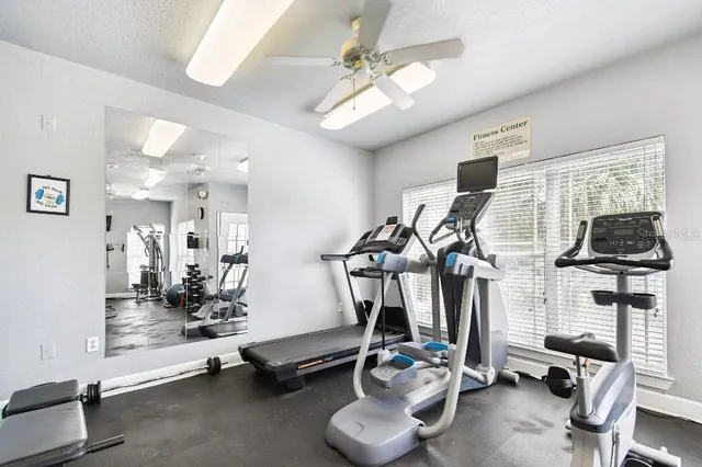 a view of a volley ball court