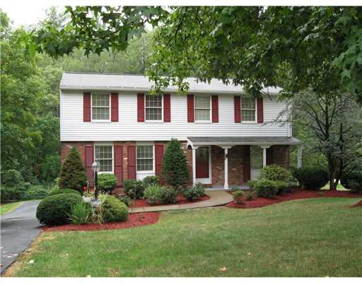 Exterior Front. Level entry colonial with freshly painted exterior.