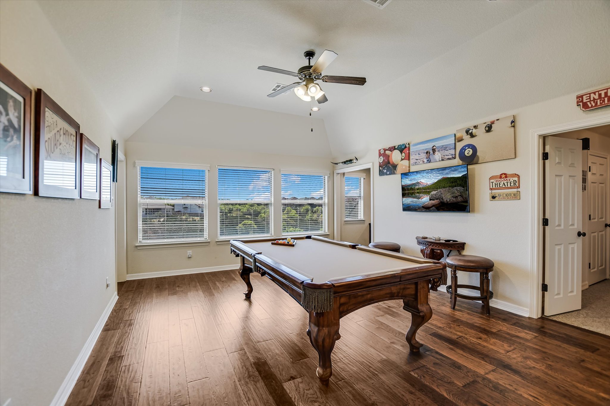 2404 First View Leander, TX 78641 - Photo 23 of 38 The Show Stopper Fabulous Billards Table by American Made Designer Builder Included in the Sale!