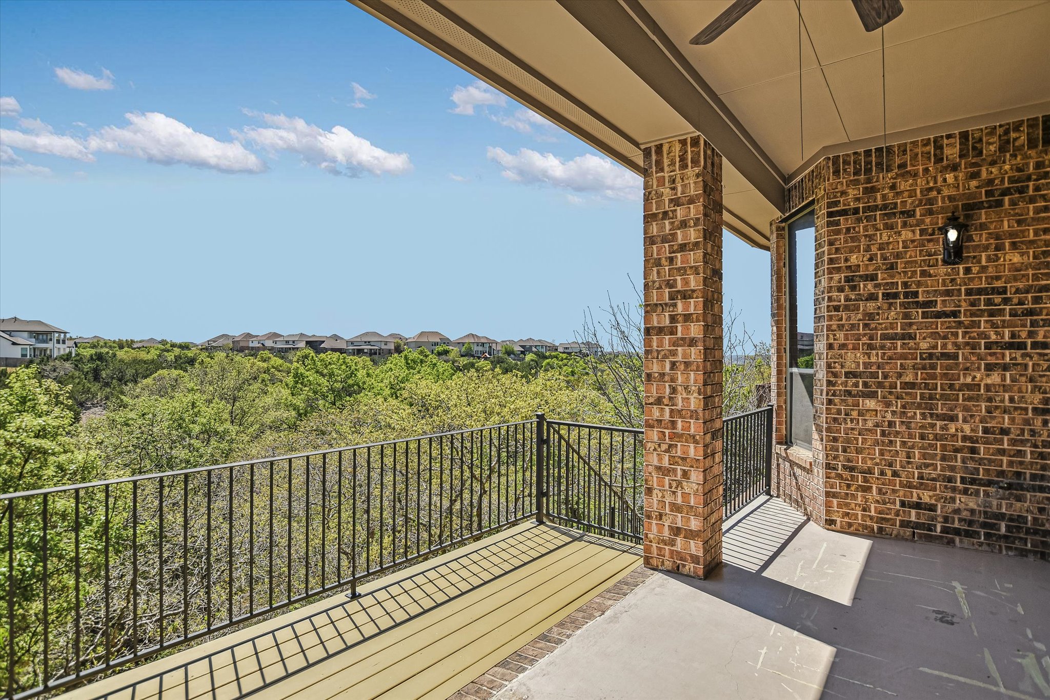 2404 First View Leander, TX 78641 - Photo 29 of 38 a view of balcony with wooden floor