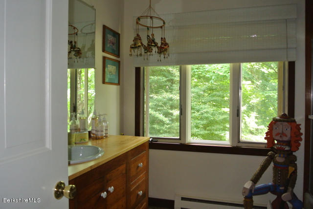 16 Averic Road Stockbridge, MA 01266 - Photo 17 of 24 a view of a room with a window and chandelier