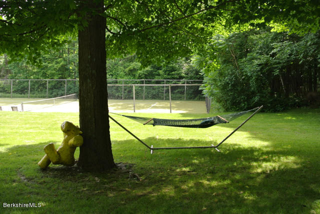 16 Averic Road Stockbridge, MA 01266 - Photo 23 of 24 a view of a backyard with a small pool