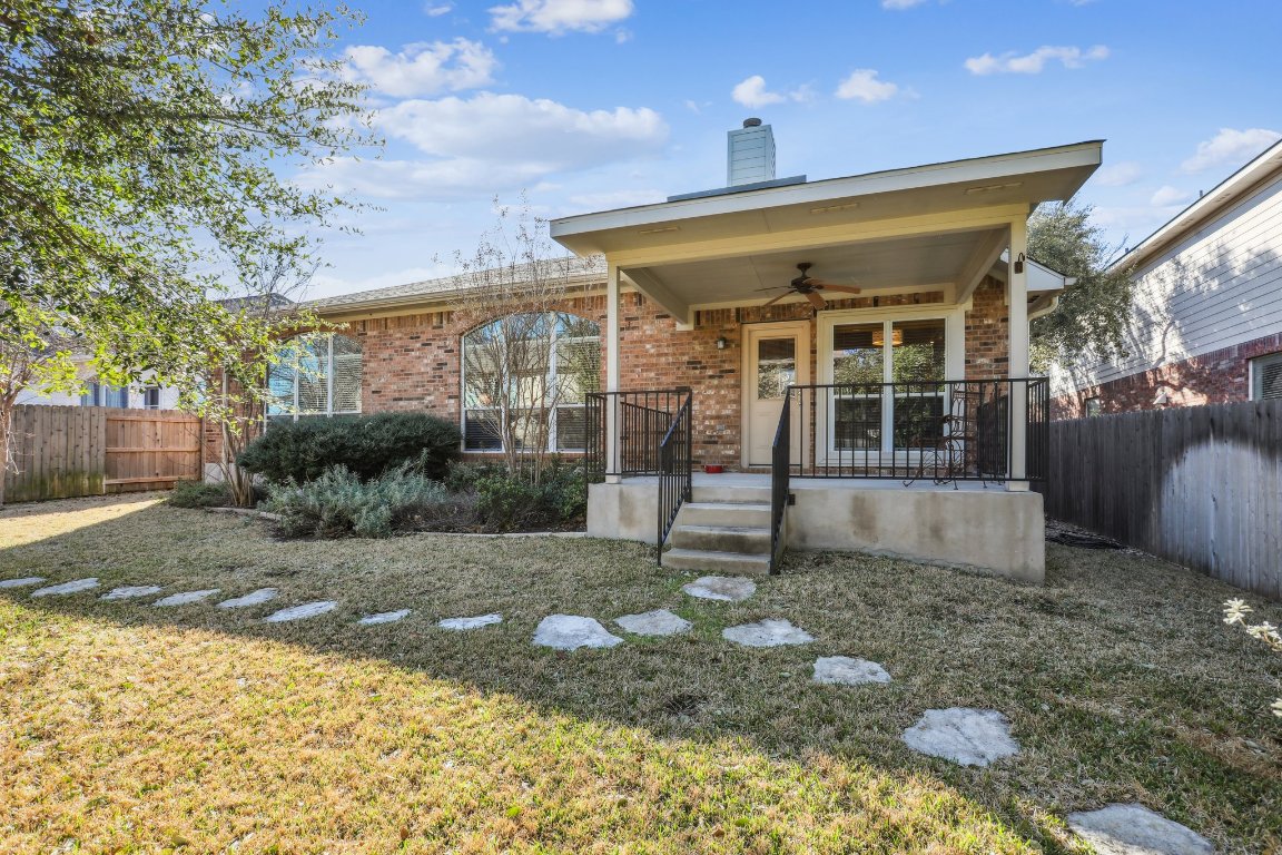 3805 Pebble Court Round Rock, TX 78664 - Photo 28 of 31 a view of a house with backyard and sitting area