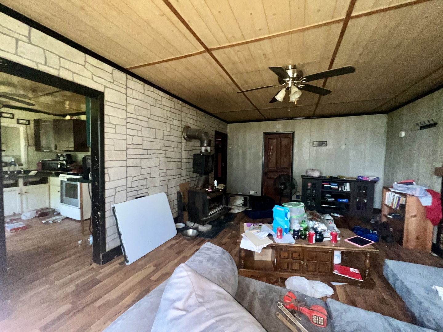 13174 Harrold Point Road Wapella, IL 61777 - Photo 9 of 23 a view of a chairs in garage