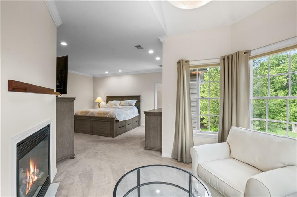 110 Marcur Lane Monaca, PA 15061 - Photo 27 of 50 a living room with furniture and a fireplace