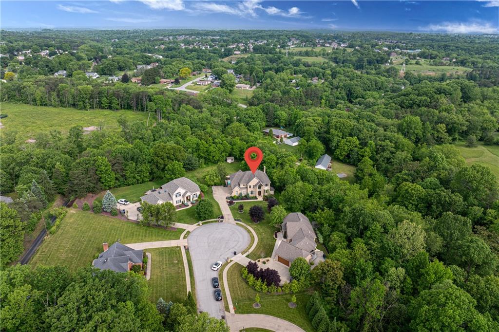 110 Marcur Lane Monaca, PA 15061 - Photo 5 of 50 a view of a city with lush green forest