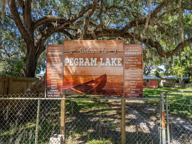 a sign on the side of a road