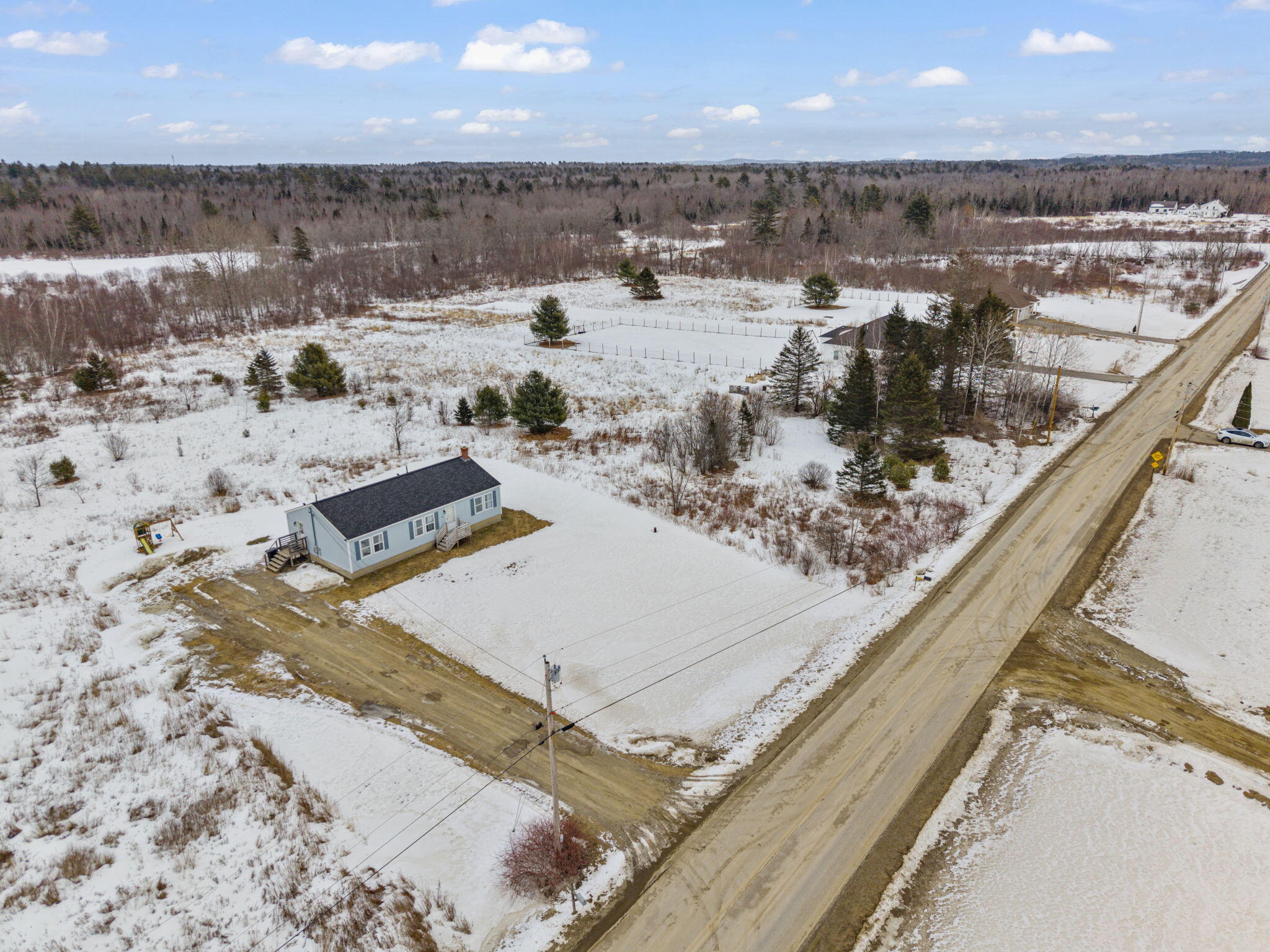 291 Sawyer Road Hampden, ME 04444 - Photo 2 of 34 35-web-or-mls-DJI_20260306105430_0840_D