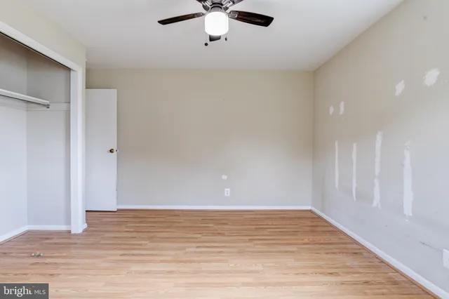 wooden floor in an empty room