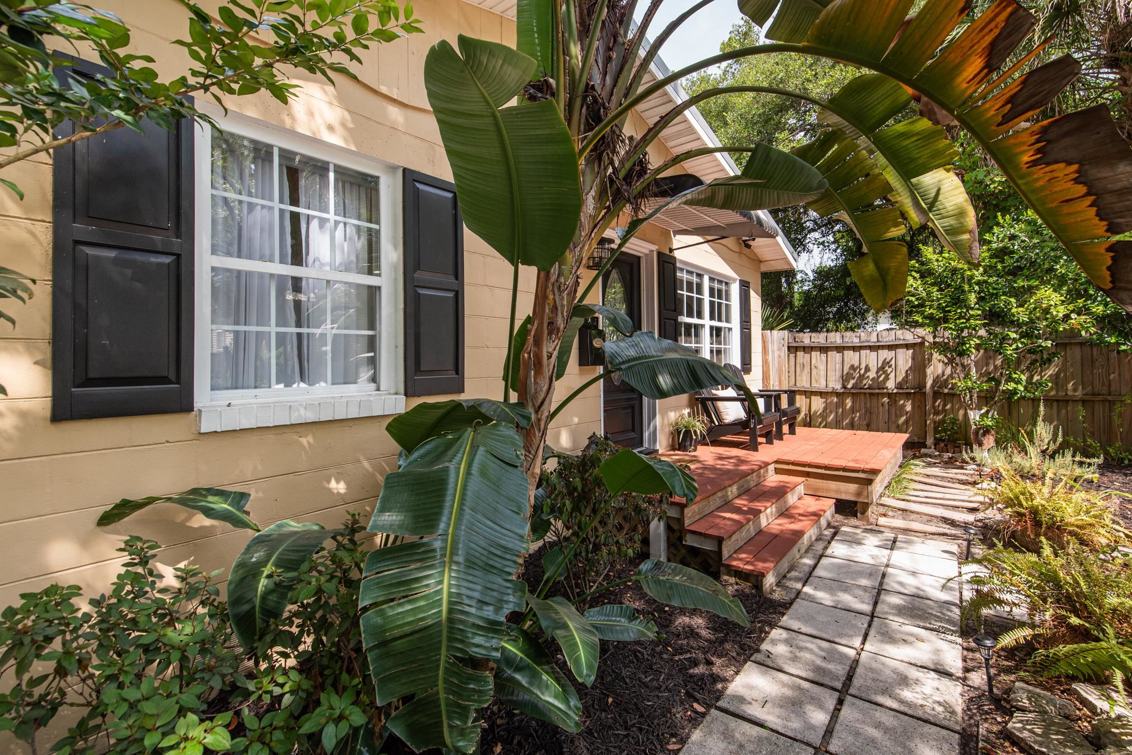 132 Oneida Street St. Augustine, FL 32084 - Photo 2 of 36 a view of yard with seating space