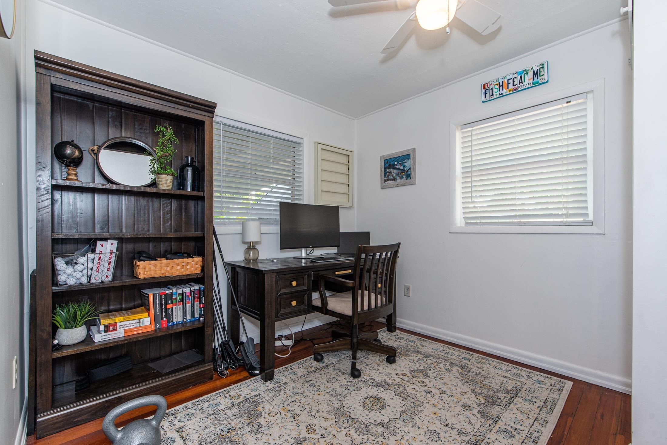 132 Oneida Street St. Augustine, FL 32084 - Photo 24 of 36 a view of a workspace with furniture and a window