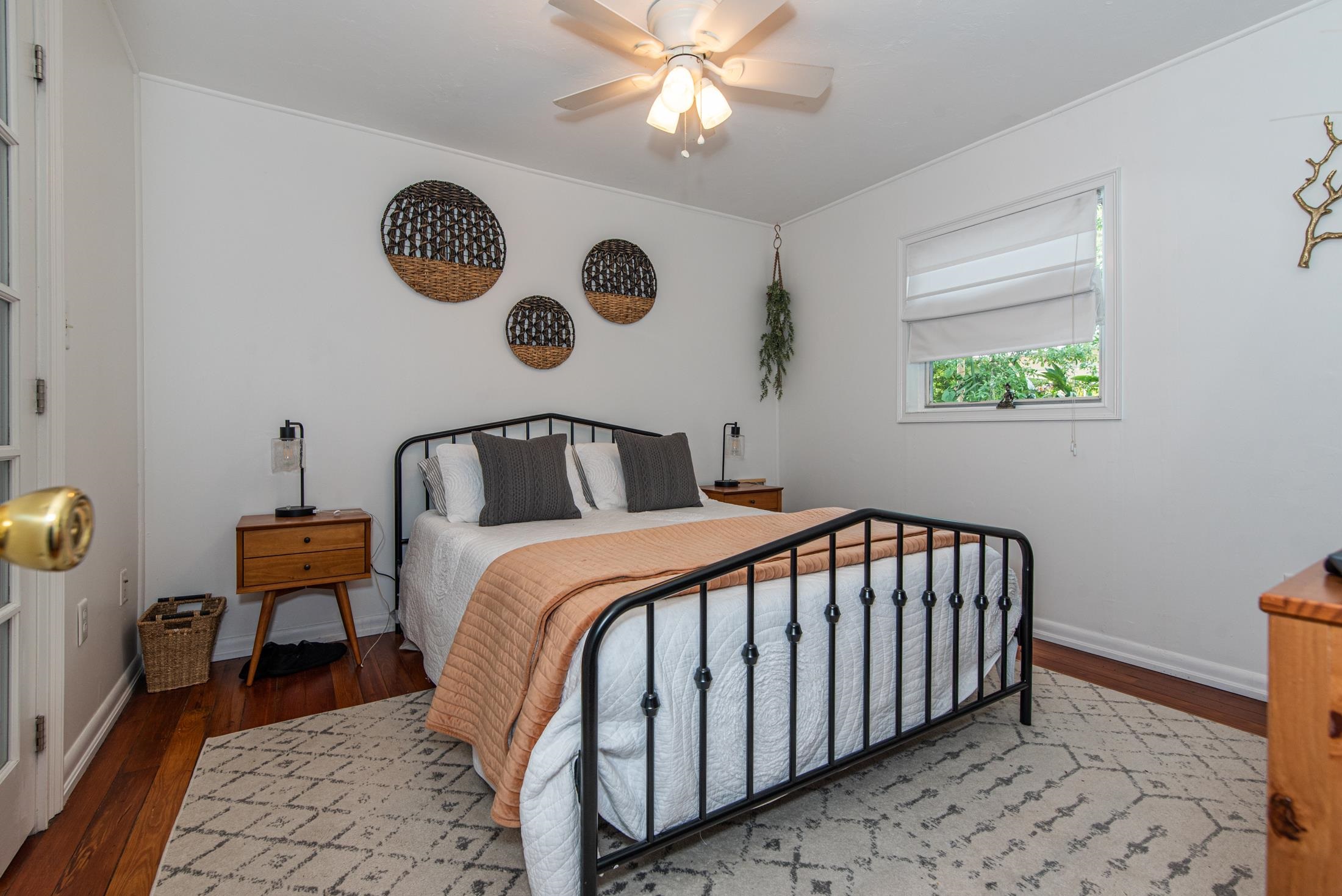 132 Oneida Street St. Augustine, FL 32084 - Photo 6 of 36 a bedroom with a bed and a window