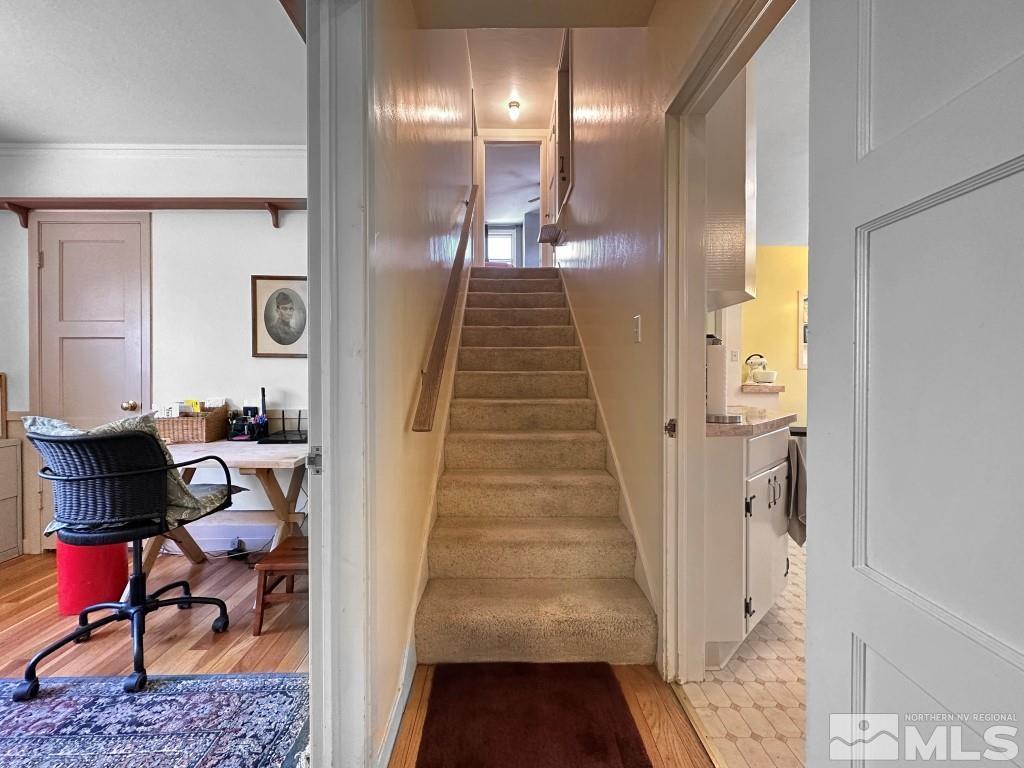 987 Mt Rose Street Reno, NV 89509 - Photo 17 of 34 a view of gallery with wooden floor