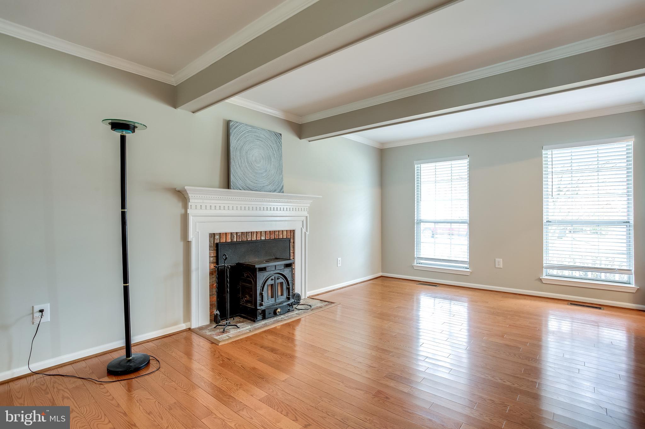 14212 Twig Road Silver Spring, MD 20905 - Photo 12 of 36 Family Room w/ Wood-burning Stove Insert/Fireplace