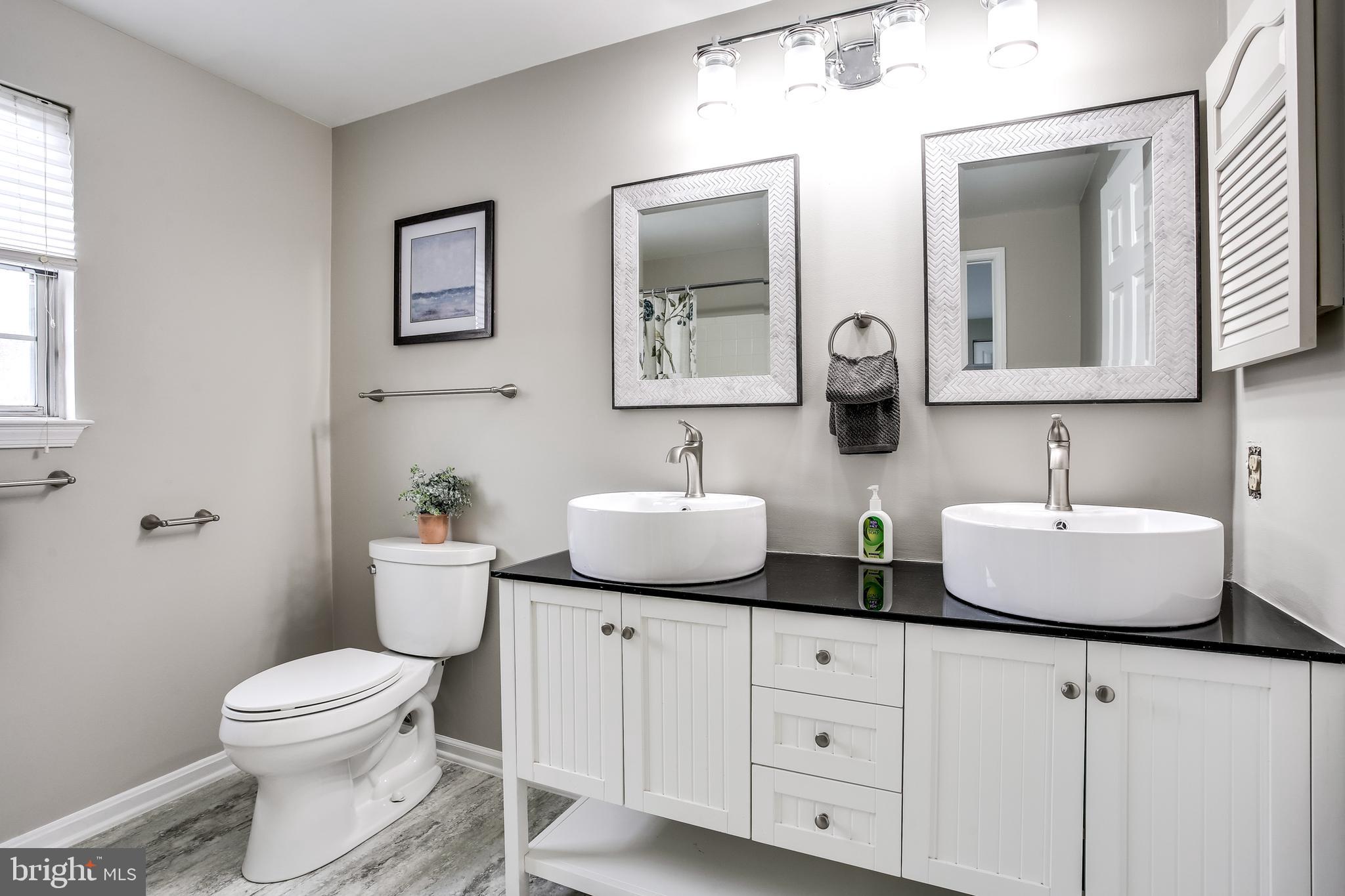 14212 Twig Road Silver Spring, MD 20905 - Photo 23 of 36 Hall Full Bath w/ Dual Vanities