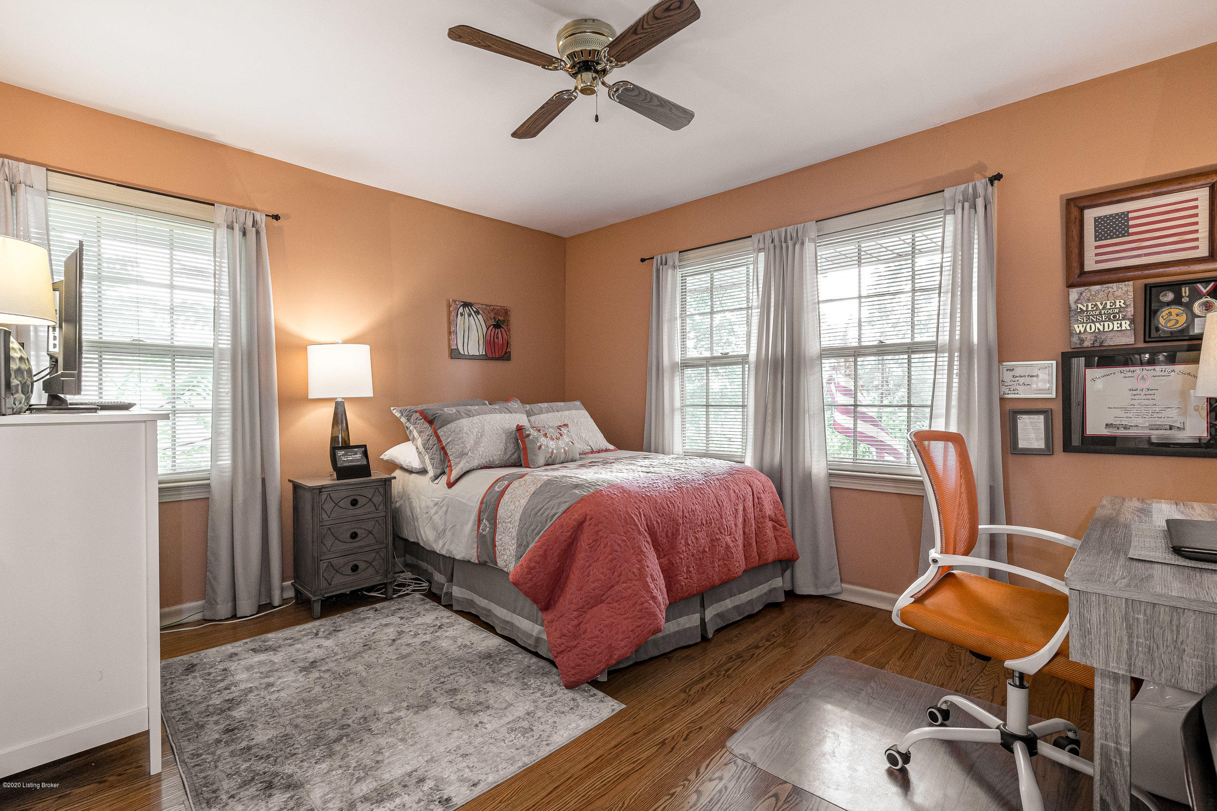 5408 Winding Road Louisville, KY 40214 - Photo 23 of 54 3rd Bedroom - 3 Large Windows