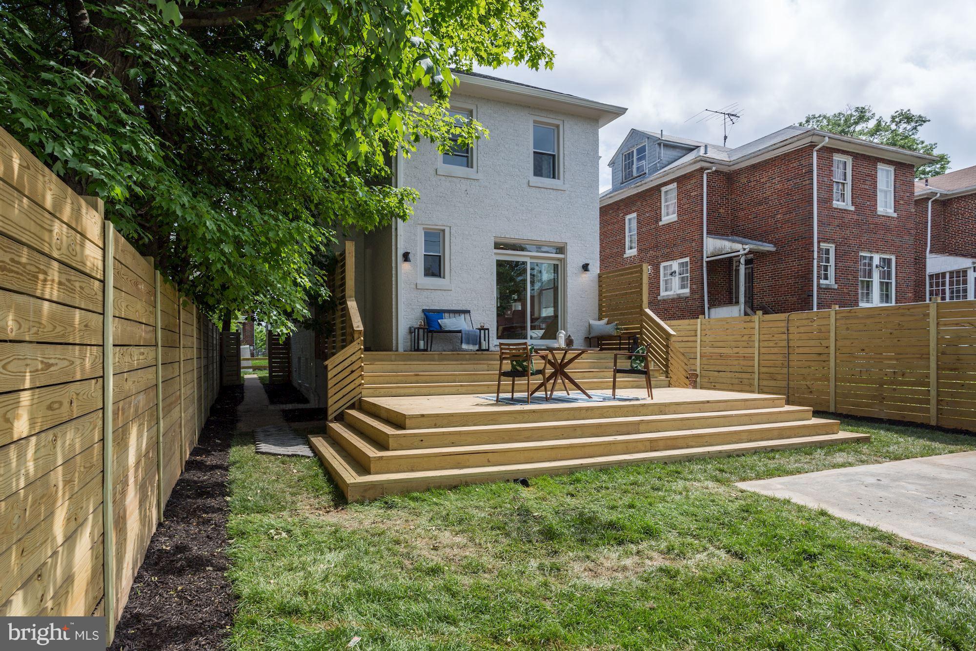 609 Nicholson Street Northwest Washington, DC 20011 - Photo 24 of 29 Exterior (Rear)